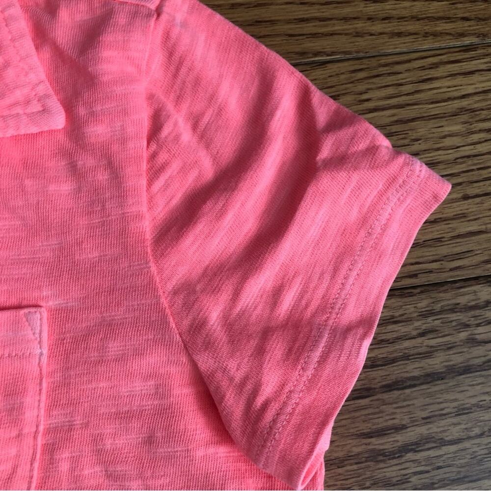 Vineyard Vines SurfTee Polo Shirt Cotton Fluorescent Orange Boy’s Size S (7/8) - Picture 5 of 8